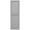 Ekena Millwork Mid-America Vinyl, Standard Size Cathedral Top Center Mullion, Open Louver Shutter, 11248030, PR 00011248030 - alternate 6